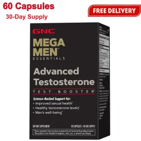 07249618 Gnc Mens Advanced Testosterone 60 Capsule Supports Healthy Level