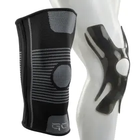 Go Sleeves 850013972258 Kinesiology Knee Compression Support Braces Black Medium