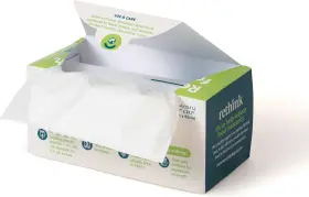 Good 810119027658 For Compostable 4 Gallon Small Bin 25 Count Pack Of 1 White/clear