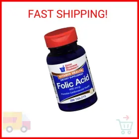Good Neighbor Pharmacy 087701407338 Gnp Folic Acid 400 Mcg Tab 250