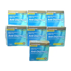 Goodsense 070030132163 Anti Diarrheal Good Sense Controls Symptoms Of Diarrhea 84 Caplets New 7 Boxes