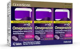 43224-2695 Goodsense Omeprazole Compare To Prilosec Delayed Release Tablets 20 Mg