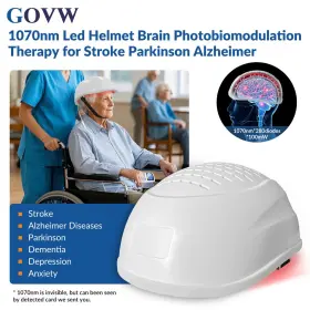 Lh280-b-1018 Govw 1070nm Infrared Light Neuro Brain Helmet For Neurodegenerative Disease Parkinson