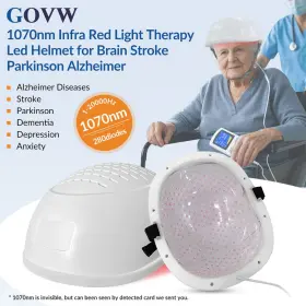 Lh280-b-10182 Govw 1070nm Brain Therapy For Stroke Parkinson Depression Helmet Light Device