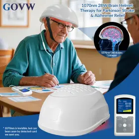 Lh280-b-10183 Govw 1070nm Brain Photobiomodulation Helmet For Stroke Parkinson Recovery Home Use