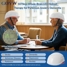 Lh280-b-10186 Govw 1070nm Pbm Nir Light Therapy Helmet Treatment For Depression Stroke Parkinsons