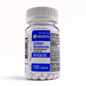 Trx-2003-2 Graxcell Sodium Bicarbonate 325 Mg 100 Count Pack Of 1 White