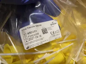 450251 Greiner Bio-one 1cs/600ea Urine Transfer Device - Exp 08/27