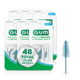 10070942066140 Gum Interdental Brushes 8 Count Pack Of 6 48 Total Led Proxabrush Go-betweens