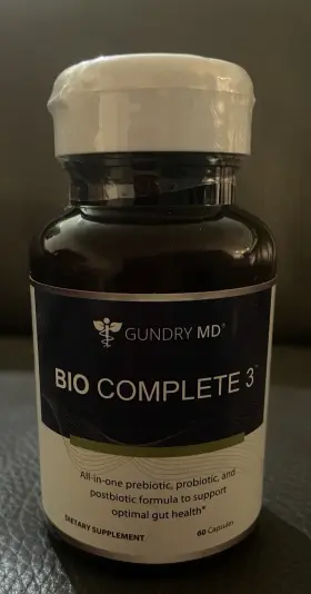 Gundry Md 810075810585 Bio Complete 3 Supplement 60 Capsules Optimal Gut Health Cap 7-2026