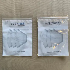 Hl1005-f Halo Life New Replacement Halomask Nanofilter - Size Large Sealed Lot Of 6 Filters