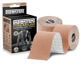 Kt0002 Hampton Adams 2 Pack Premium Kinesiology Tape Athletic Supports And Protects Muscles