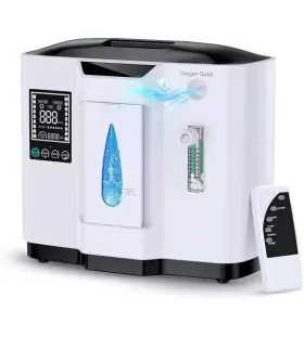 De-1a Harovin Portable Oxgene Concentrator Machine For Home Use With Remote - Low Noise