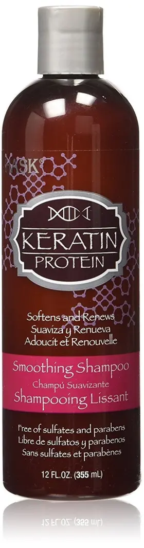 Hask 071164343173 Keratin Protein Smoothing Shampoo - 12 Oz