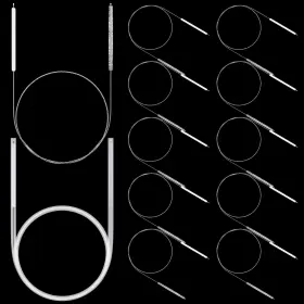 Yof-havawish-253 Havawish 10 Pcs Enema Tubing Cleaning Brush 5 Ft