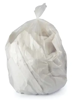 0.35mil Hbc H3417rc Value Perfomance Can Liners 17 Inch X17 Clear 1000 Lldpe