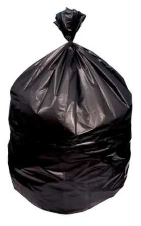 H7658sk Hbc Value Perfomance Can Liners 38 Inch X58 Black 1.3mil 10/10 Lldpe