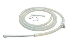 Healthandwealth 781535497478 Platinum Cured Silicone Tube With Nozzle Set For 2 Quart And 1.5 Stainl