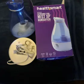 40-685-000 Healthsmart New Mist Xp Cool Ultrasonic Germ-free Humidifier Whisper Quiet
