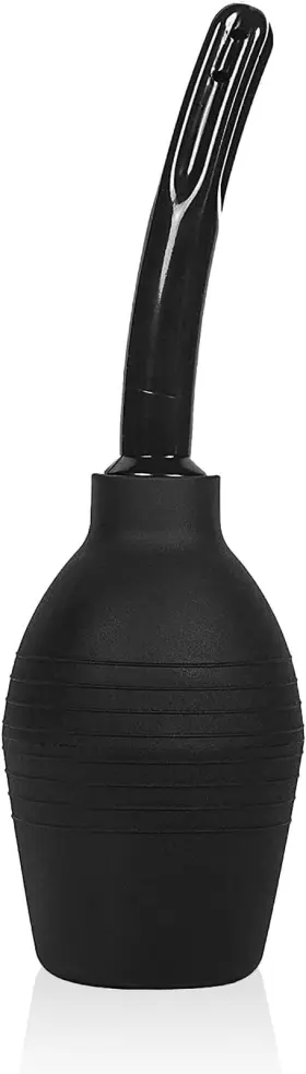 Healthymedium 313033059076 Enema Bulb For Men Or Women - Douche Cleaner 310 Ml Capacity Black Color