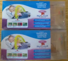Heat In A Click 940594500149 Lot Of 2 Reusable Traveller Carriage Pad 10 Inch X11 New
