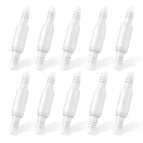 Hfjhe-yq003-us1 Hecatelly Oxygen Tubing Swivel Connectors 10-pack Leak-proof 360-degree Rotatable Oxy
