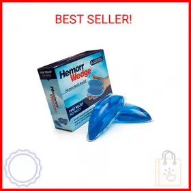 Hw01 Hemorrwedge Hemorrhoid Treatment Ice Pack - Gel Freeze Pair With Case