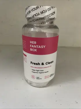 Her Fantasy Box 860009657014 Fresh And Clean Ph-restore Vaginal Suppositories Boric
