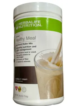 3110 Herbalife Formula 1 Nutritional Shake Mix - Cookies Ftn Cream 750g