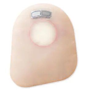 18384 Hollister Qty 10 New Image 2-piece 7 Inch Closed Mini Ostomy Pouch