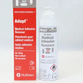 7737 Hollister Adapt Medical Adhesive Remover No Sting 1.7 Oz Exp 12/2026