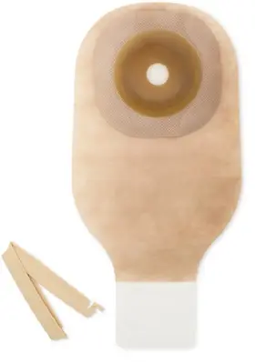 8643 Hollister Premier 9 Inch One-piece Drainable Ostomy Pouch Bx 10 Expires 12/2025