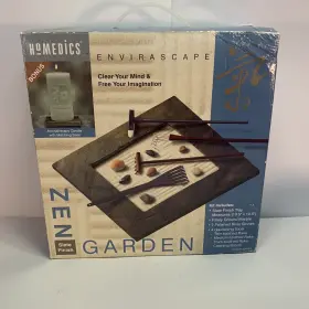 Homedics 031262006226 Enviroscape Zen Garden Slate Finish Nib Calming Relaxing Gift