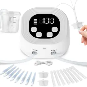 Homehelp 762744787240 Electric Enema Kit For Women Digital Display Adjustable Pressure Colon Clean