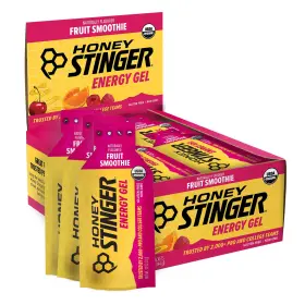 70924 Honey Stinger Energy Gel Organic Fruit Smoothie 24 Pack 1.1oz Gluten