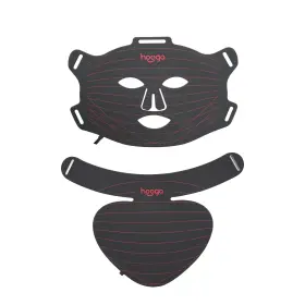Hooga Rlt Mask Combo 2025 Red Light Therapy Led Face Neck 630nm 660nm 850nm Rechargeable Near