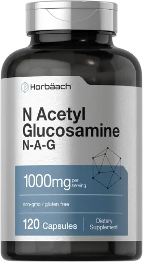 Cl24811 Horb Ach Horbaach N-acetyl Glucosamine 1000 Mg 120 Capsules N-a-g Supplement