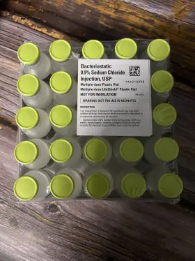 Btlnpp1 Hospira Bacteriostatic Sodium Chloride Reconstitution Solution 30ml 25 Pack