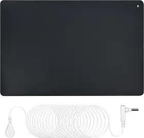 Hrsdzkj 730756961439 Grounding Mat For Bed Reconnect To The 35.4x23.6 Inch Pack Of 1 Black