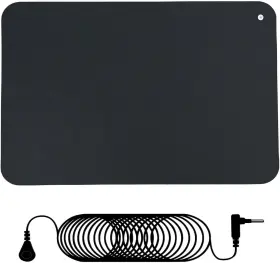 Hrsdzkj 730756961446 Grounding Mat For Sleep Healthy 24x16 Inch Pack Of 1 Black