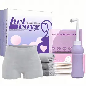 4-ln-1 Hvlvoyg 640486233969 Peri Bottle Postpartum Kit 16 Pcs Essentials Labor Delive