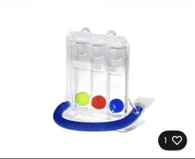 Hs-im-1900 Hyupsung Inspirometer Nontoxic Inhalation Respiration Lung Breathing Training Device