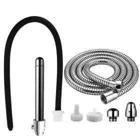 I-pamyri 712236444793 Shower Douche Enema Kit Colon Nozzle Cleaner System With 59 Inch Hos