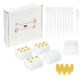 Eruca-us-fba-1011-white-sm02 Icimbi Reusable Suppository Molds Kit 2ml Silicone White