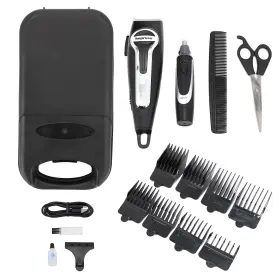 Impress 636555999171 18 Piece Cordless Rechargeable Hair Cutting Kit And Nose Trimmer With St