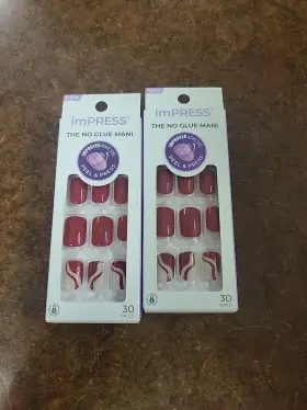 91908 Impress 731509919172 2 Press-on Manicure Endlessly-