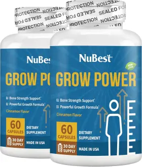 Inc. 445050681671 Grow Power By - Powerful Formula For Strong Bones Supports Healthy Developmen