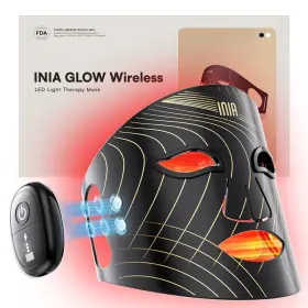 In-fm002 Inia Red Light Therapy Mask Glow Wireless Led Face Rechargeable Near-infrared
