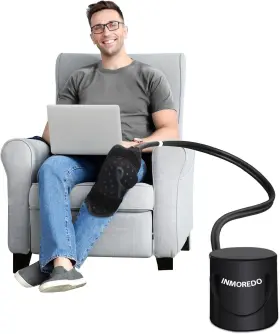 Jh017-knee Inmoredo Portable Cold Therapy System Machine With Adjustable Knee Lightweight Bag