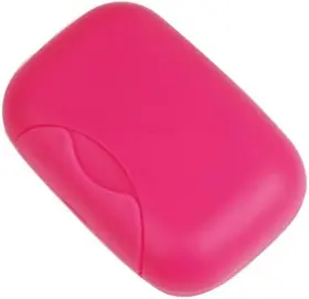 Synchkg112770 Inovat 2 Pcs Plastic Soap Case Holder Container Box Home Outdoor Hiking Camping Rose